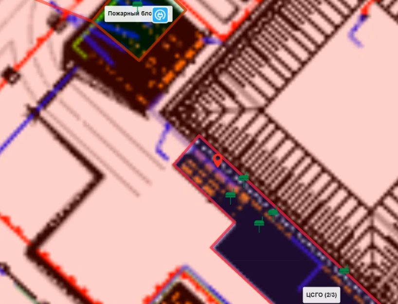 Интерфейс RealTrac: фиксация нахождения сотрудника внутри здания в зоне ведения работ Интерфейс RealTrac: фиксация нахождения сотрудника внутри здания в зоне ведения работ