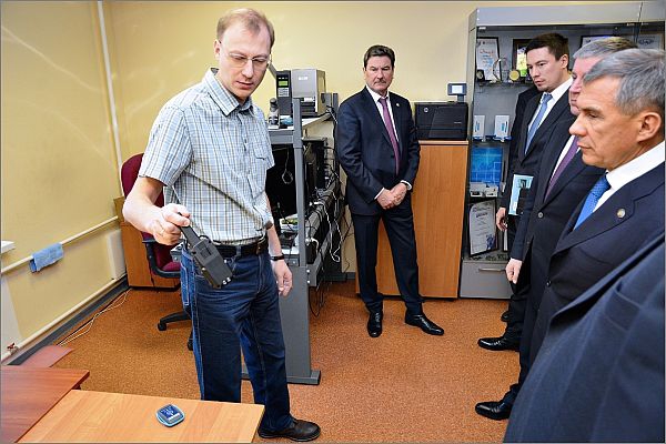 Визит президента республики Татарстан в наш офис в Петрозаводске